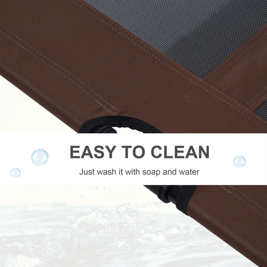 Durable Elevated Dog Bed for Outdoor and Indoor Use - Large