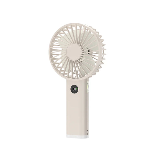 Portable Handheld High-Speed Fan with LED Display