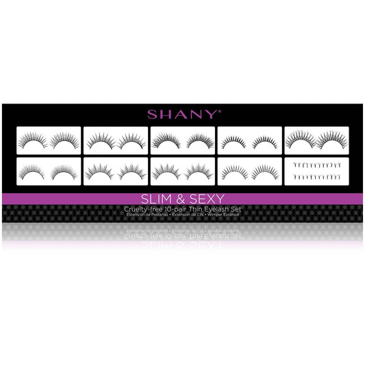 Eyelash extend - set of 10 assorted reusable eyelashes