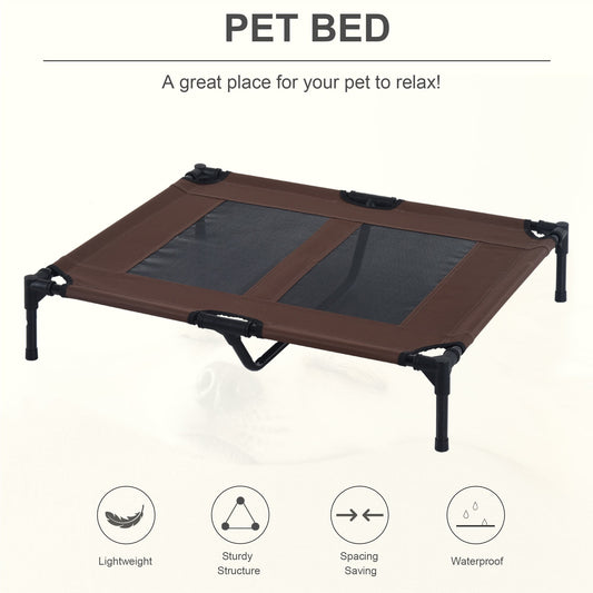 Durable Elevated Dog Bed for Outdoor and Indoor Use - Large