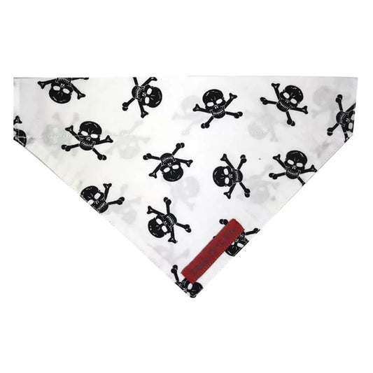 Skulls Collar Bandana by Doggy Doo Little