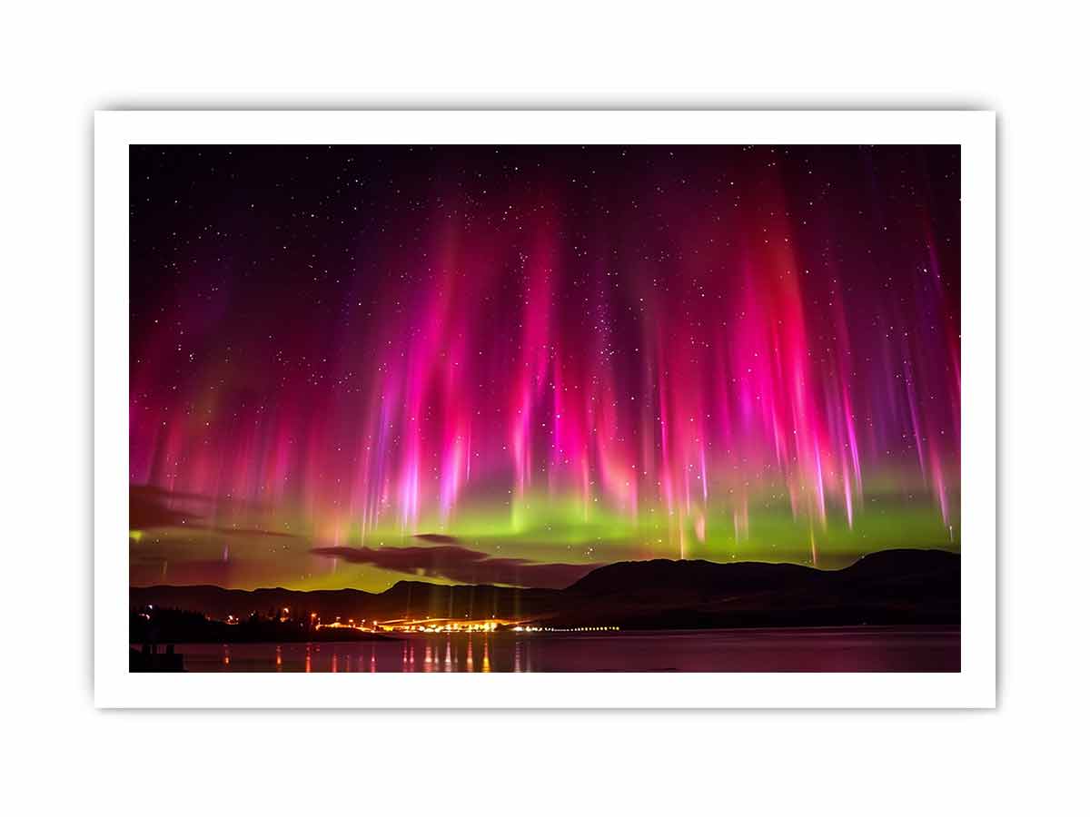 Northern Lights  Canvas Painting Print