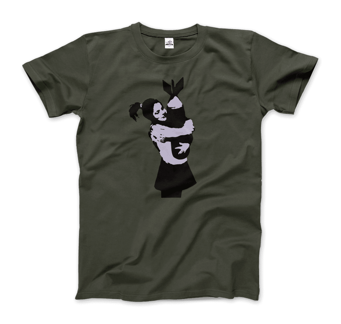 Banksy Bomb Hugger Street Art T-Shirt