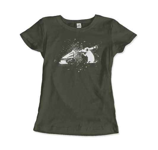 Banksy Rocket Dog (His Master’s Voice) Street Art T-Shirt