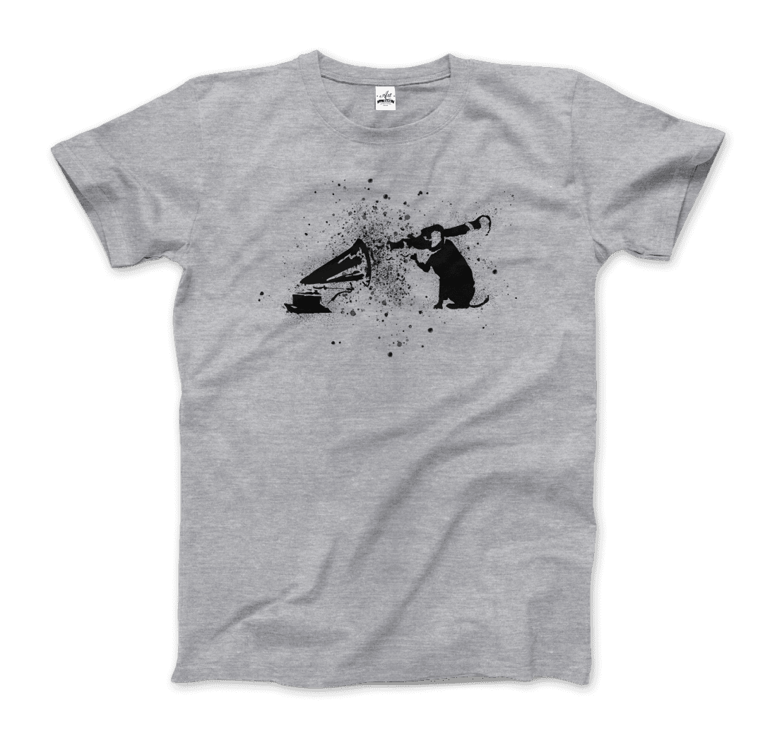 Banksy Rocket Dog (His Master’s Voice) Street Art T-Shirt