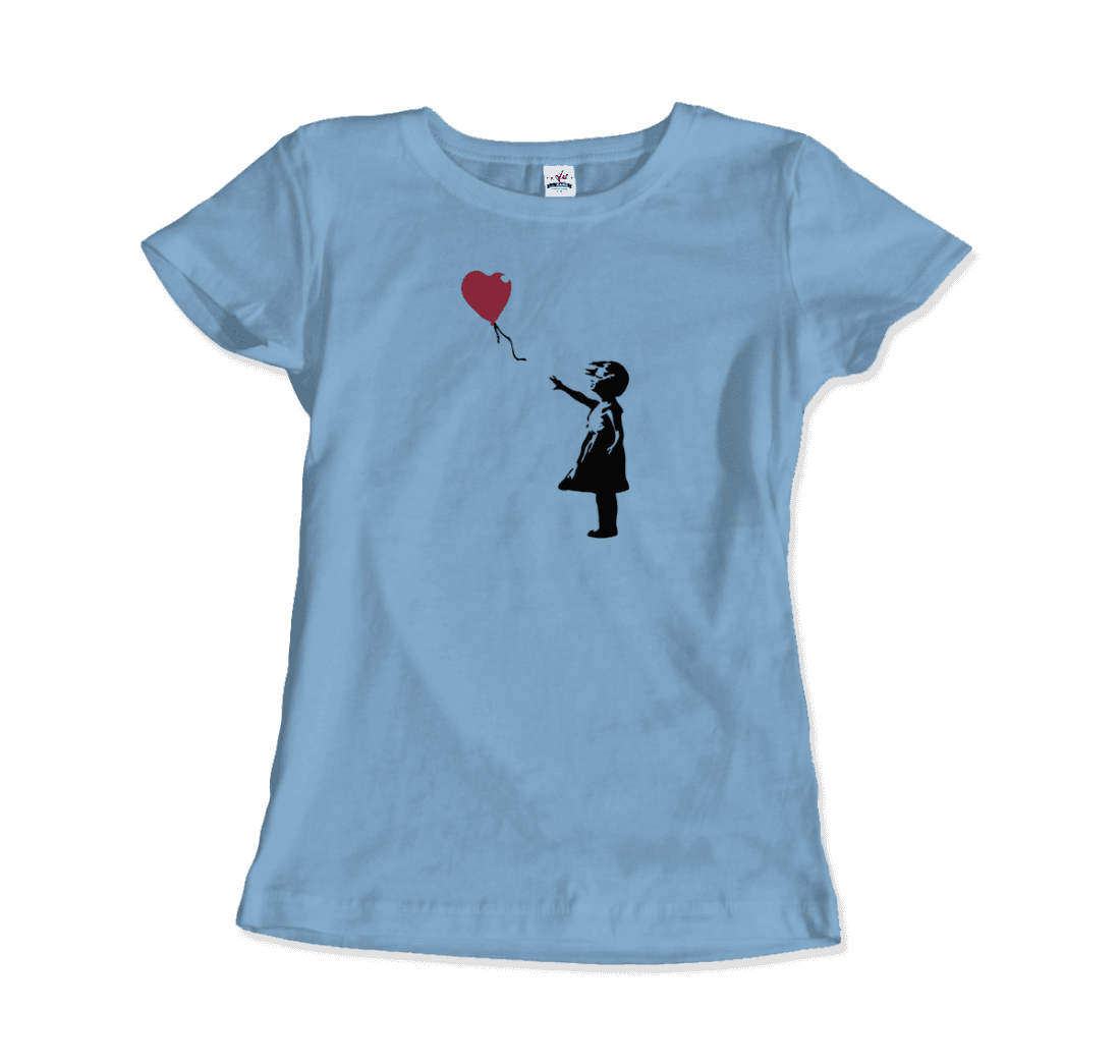 Banksy The Girl with a Red Balloon Artwork T-Shirt