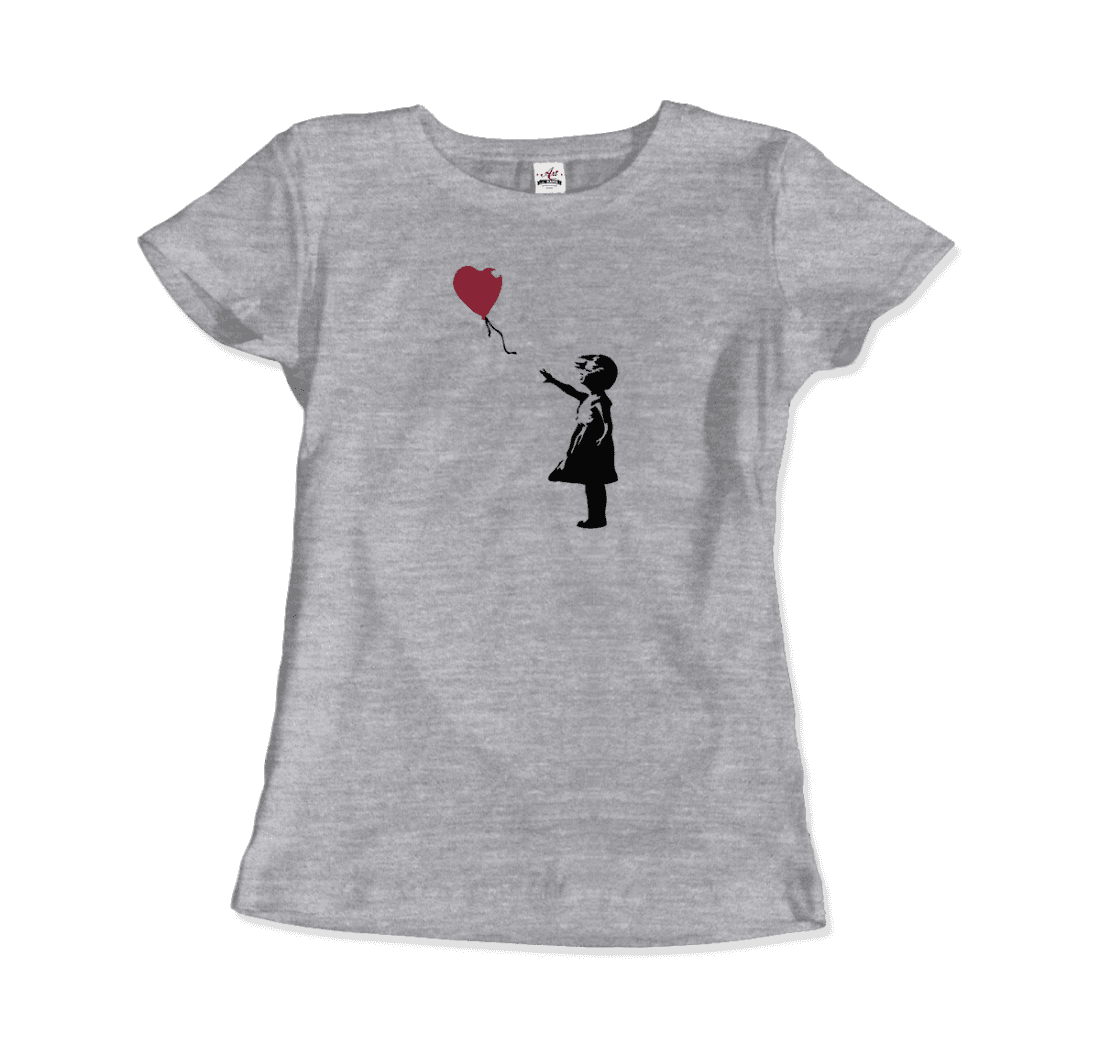 Banksy The Girl with a Red Balloon Artwork T-Shirt
