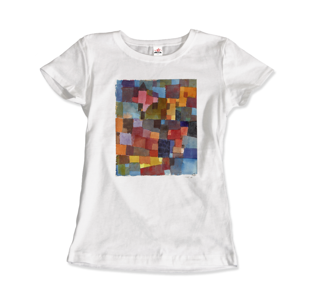 Paul Klee - Raumarchitecturen (Auf Kalt-Warm) Artwork T-Shirt