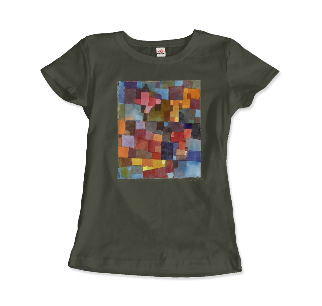 Paul Klee - Raumarchitecturen (Auf Kalt-Warm) Artwork T-Shirt