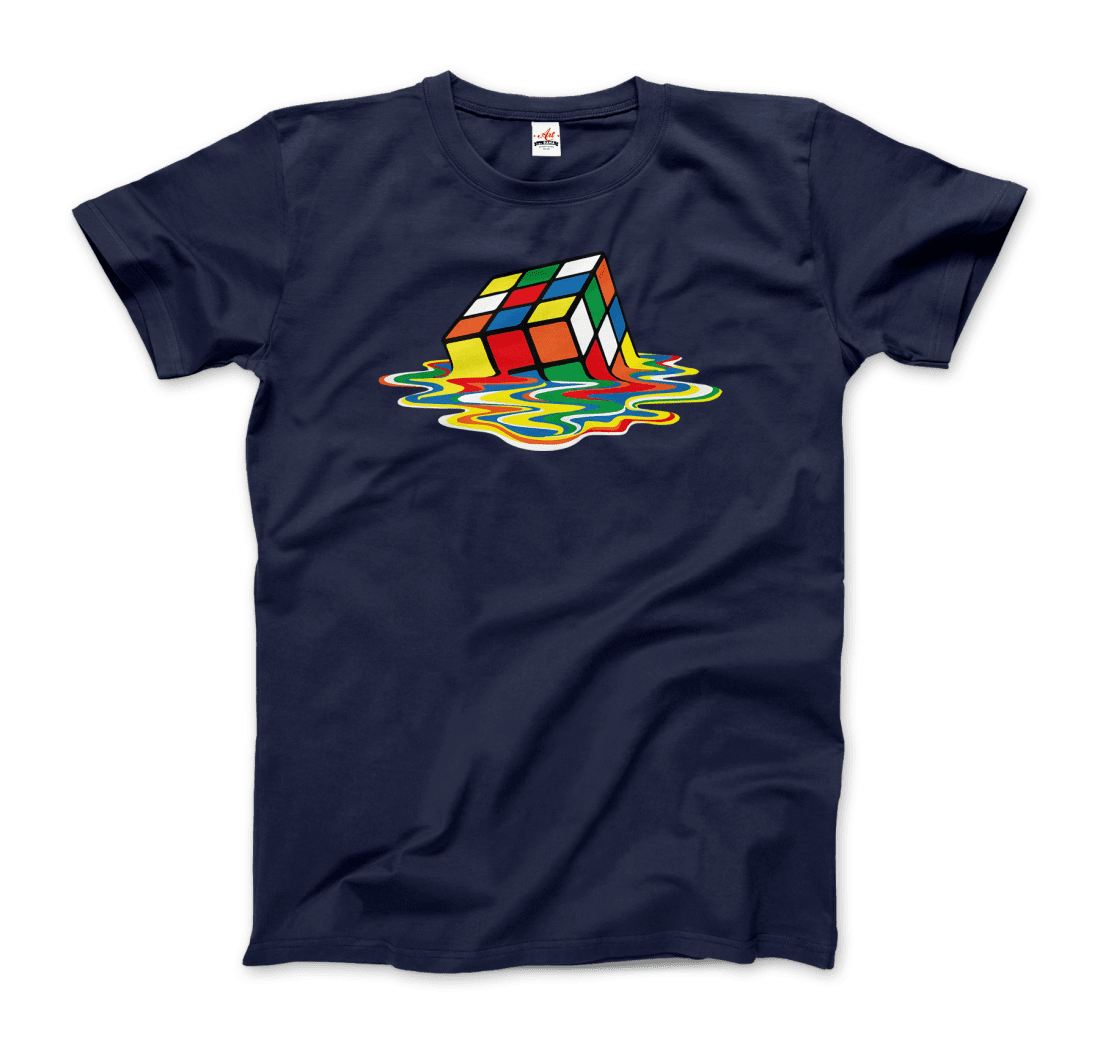 Rubick's Cube Melting, Sheldon Cooper's T-Shirt